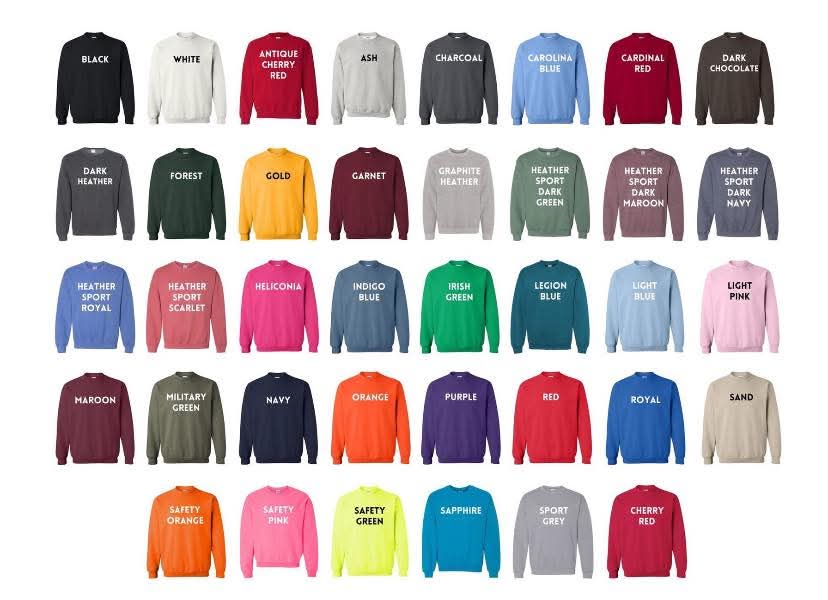 Custom Varsity Big Back Crewneck